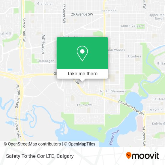 Safety To the Cor LTD map