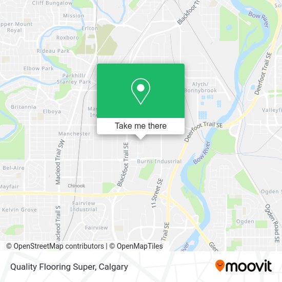Quality Flooring Super map