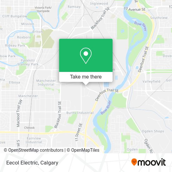 Eecol Electric map