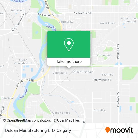 Delcan Manufacturing LTD map