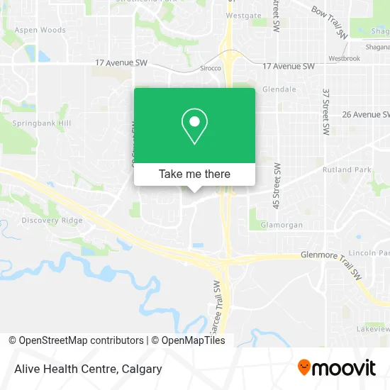 Alive Health Centre map