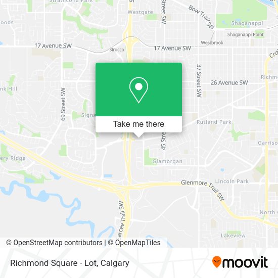 Richmond Square - Lot map