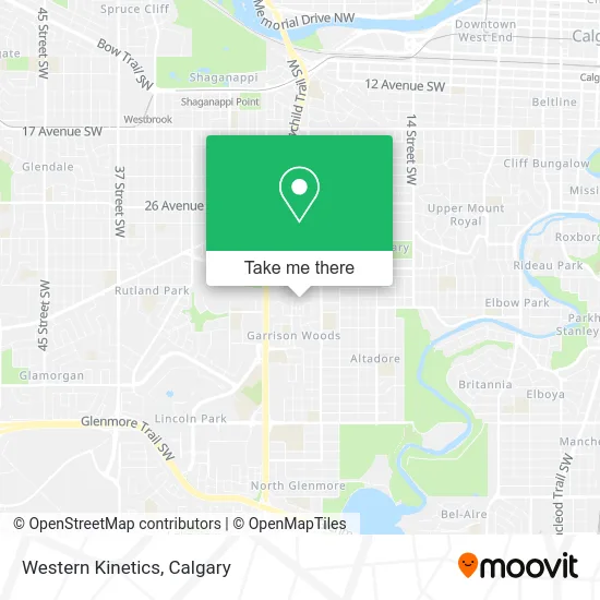 Western Kinetics map