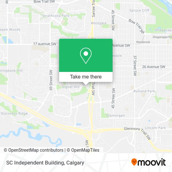 SC Independent Building map