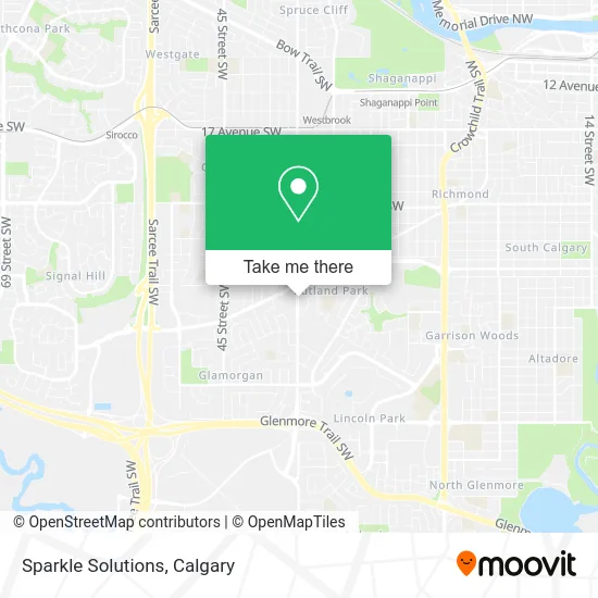 Sparkle Solutions map