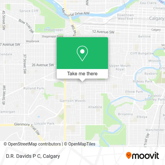 D.R. Davids P C map