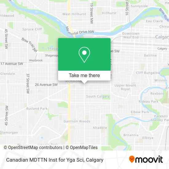 Canadian MDTTN Inst for Yga Sci map