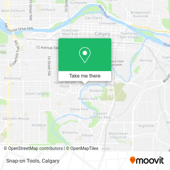 Snap-on Tools map