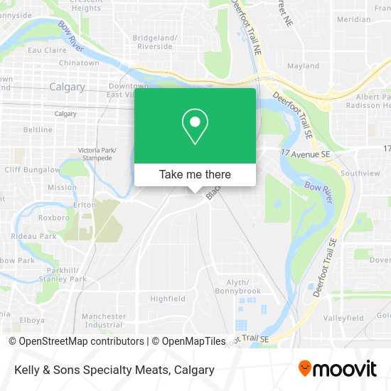 Kelly & Sons Specialty Meats map