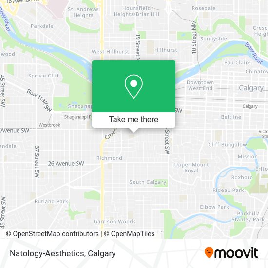 Natology-Aesthetics map