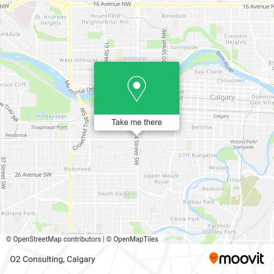 O2 Consulting map