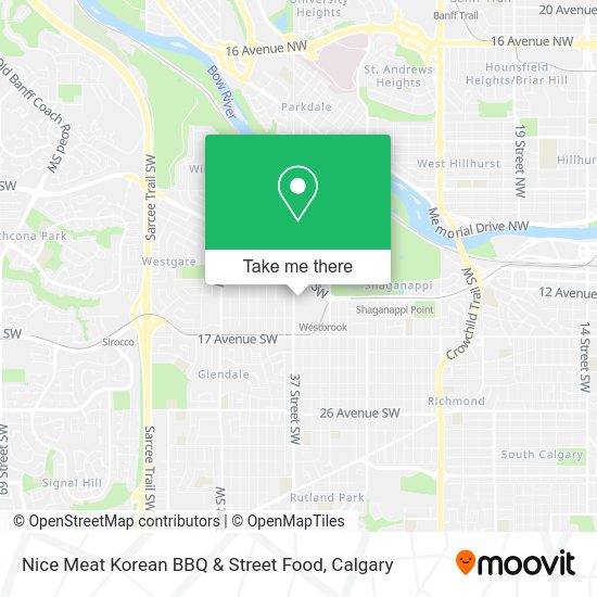 Nice Meat Korean BBQ & Street Food map