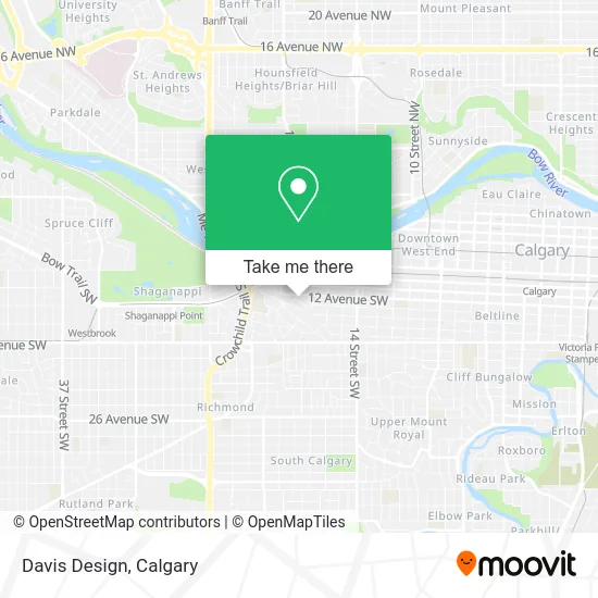 Davis Design map