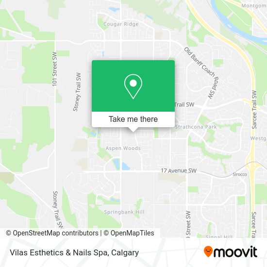Vilas Esthetics & Nails Spa plan