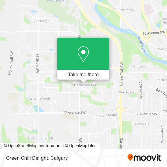 Green Chili Delight map
