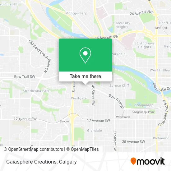 Gaiasphere Creations map