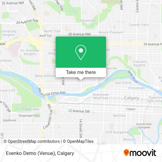 Evenko Demo (Venue) plan