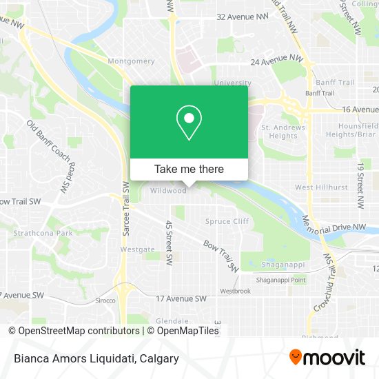 Bianca Amors Liquidati map