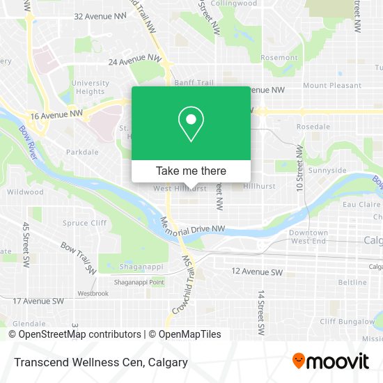 Transcend Wellness Cen plan
