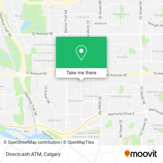 Directcash ATM map