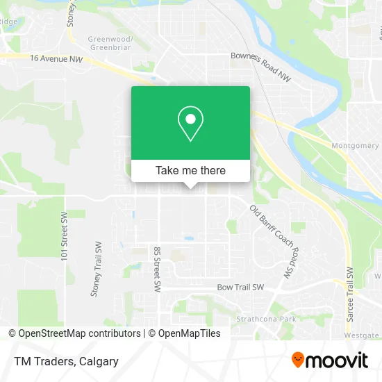 TM Traders map
