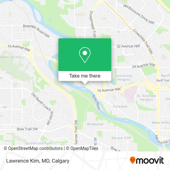 Lawrence Kim, MD map