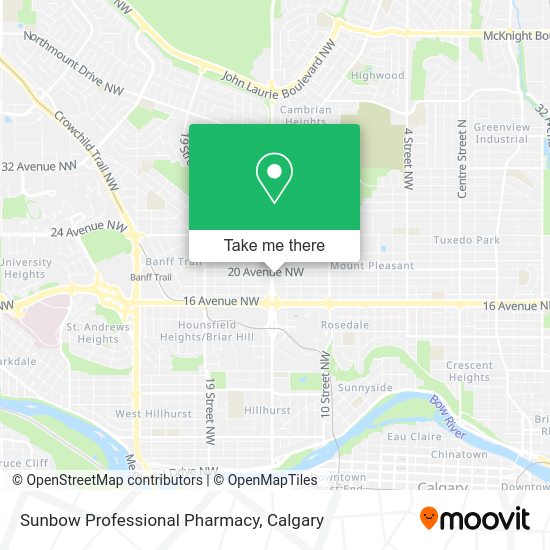 Sunbow Professional Pharmacy map