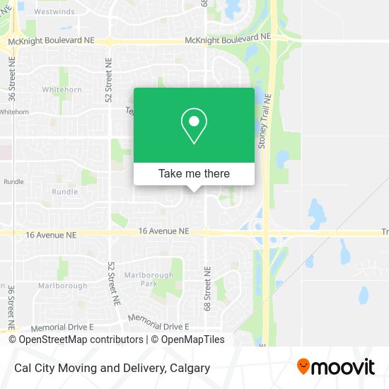 Cal City Moving and Delivery plan
