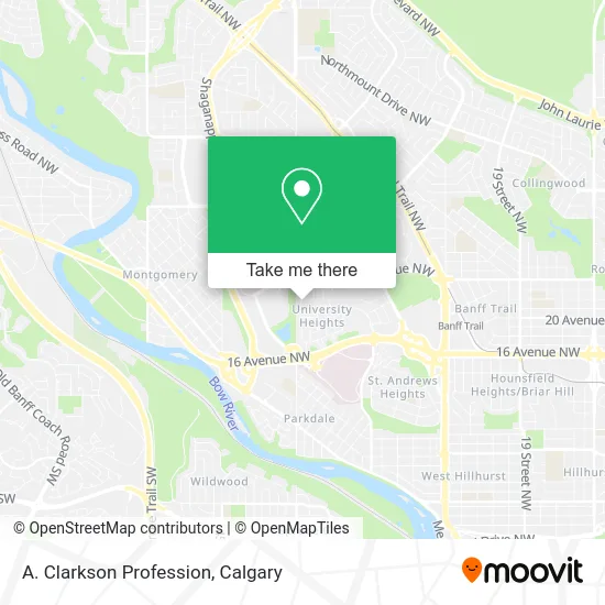 A. Clarkson Profession map