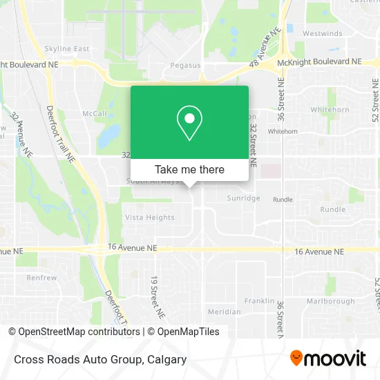 Cross Roads Auto Group map