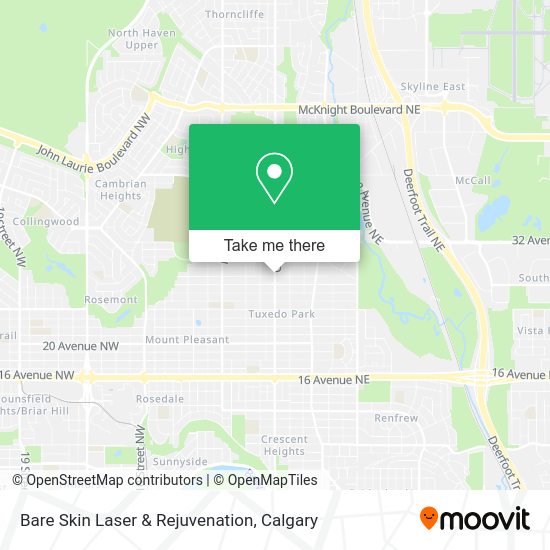 Bare Skin Laser & Rejuvenation map