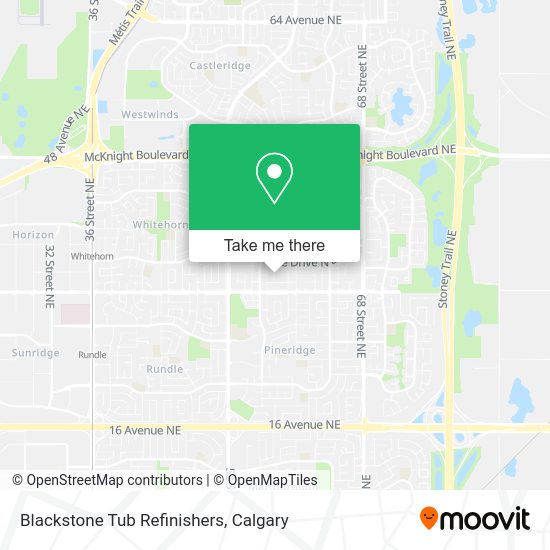 Blackstone Tub Refinishers map