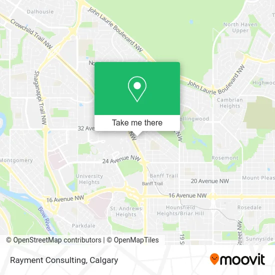 Rayment Consulting map