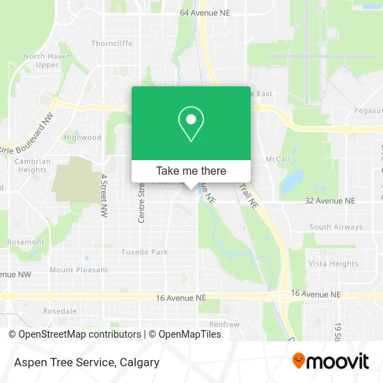 Aspen Tree Service map