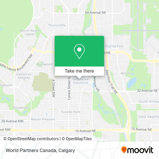 World Partners Canada map