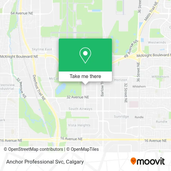 Anchor Professional Svc map
