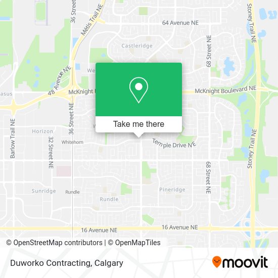 Duworko Contracting map
