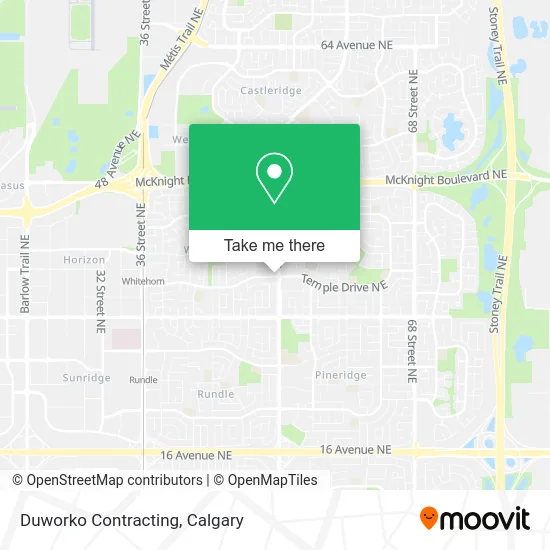 Duworko Contracting map