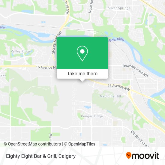 Eighty Eight Bar & Grill map