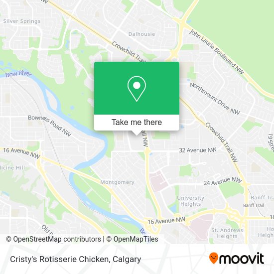 Cristy's Rotisserie Chicken map