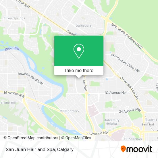 San Juan Hair and Spa plan