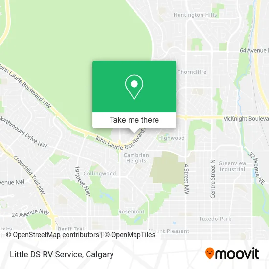 Little DS RV Service map