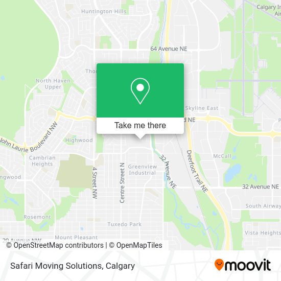 Safari Moving Solutions plan