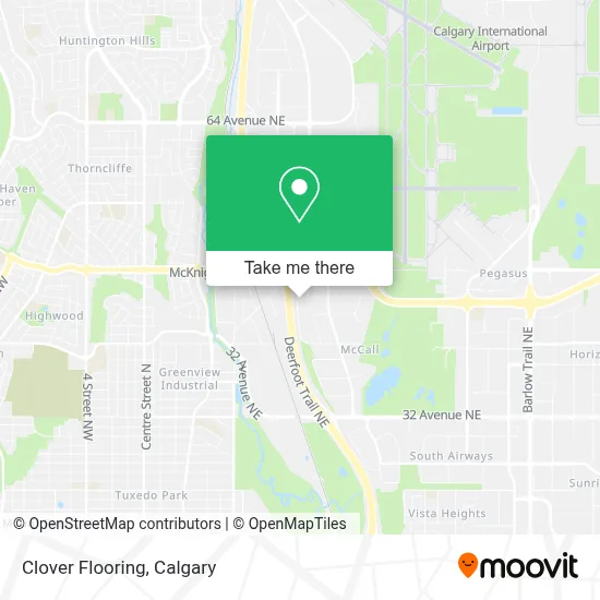 Clover Flooring map