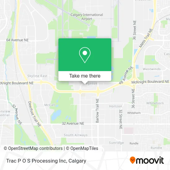 Trac P O S Processing Inc map