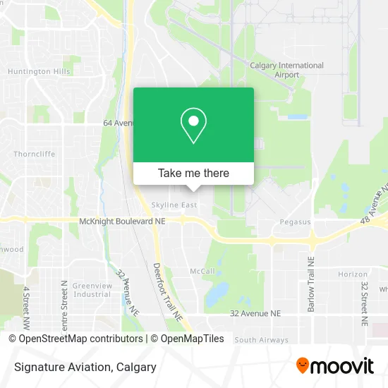 Signature Aviation map