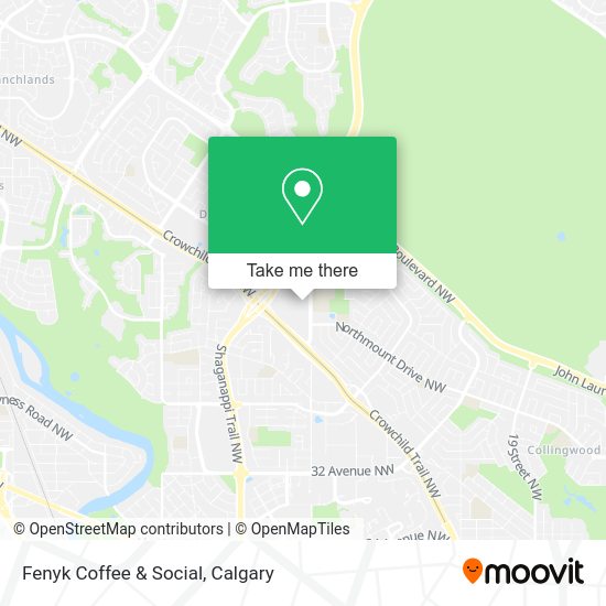 Fenyk Coffee & Social map