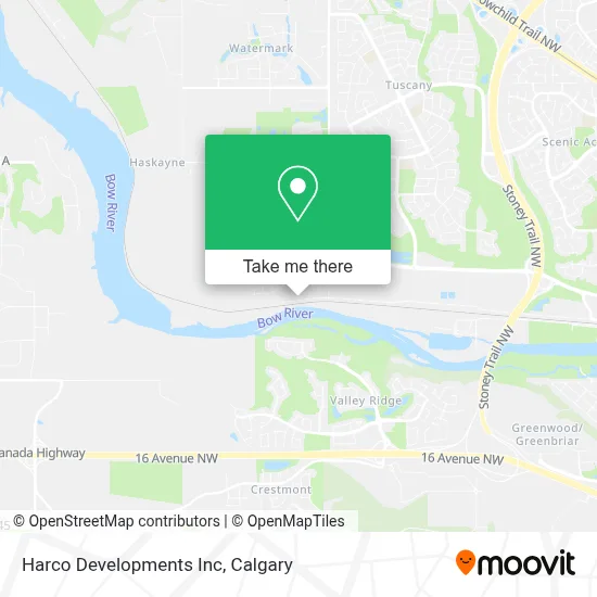 Harco Developments Inc map