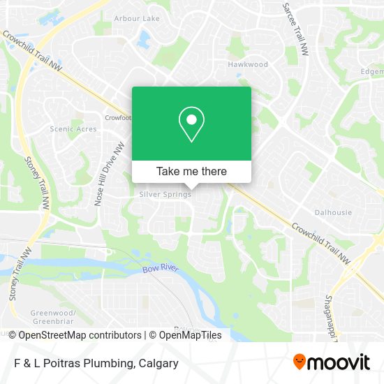 F & L Poitras Plumbing map