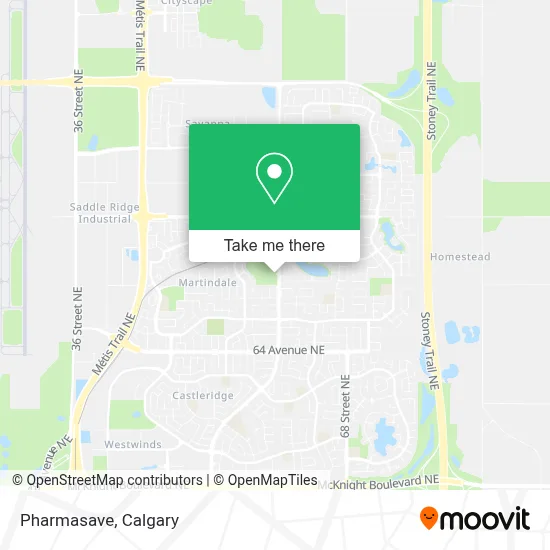 Pharmasave map